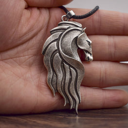 Horse Head Talisman Necklace