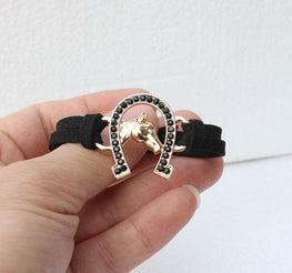 Crystal Horseshoe Bracelet