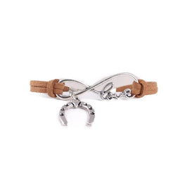 Infinite Love Horseshoe Bracelet