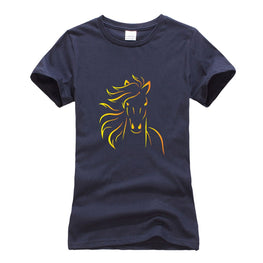 Cute Horse Fitness T Shirt
