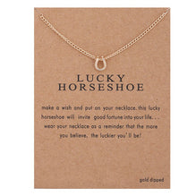 Simple Cute Horseshoe Alloy Necklace