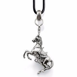 3D Horse Pendant Necklace