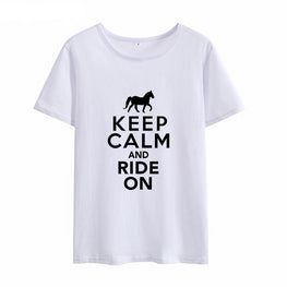 Keep Calm And Ride On T-shirt