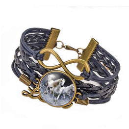 Incredible Horse Infinity Bracelet