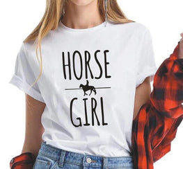 Summer Horse Girl Shirt